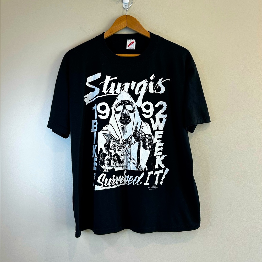 New Condition! Vintage Sturgis 1992 T Shirt.Size XL. - Picture 1 of 7